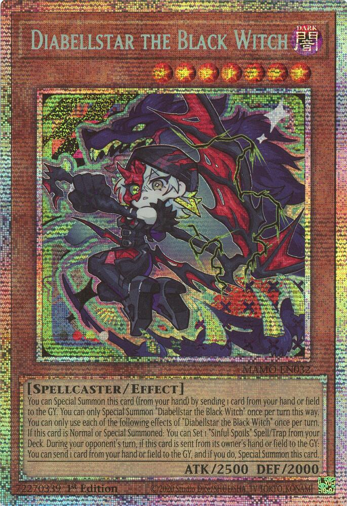 Diabellstar the Black Witch (MAMO-EN032)