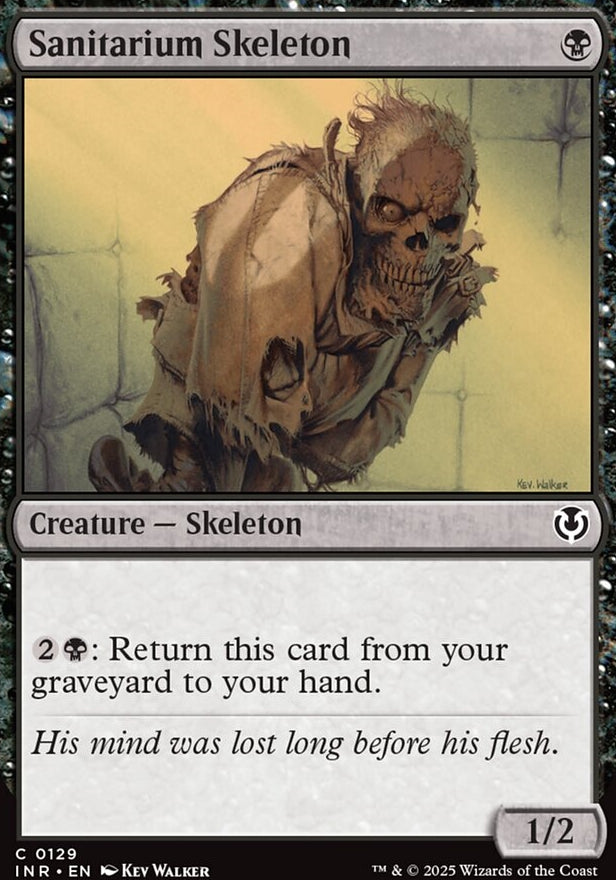Sanitarium Skeleton [ #0129 ] (INR-C-FOIL)