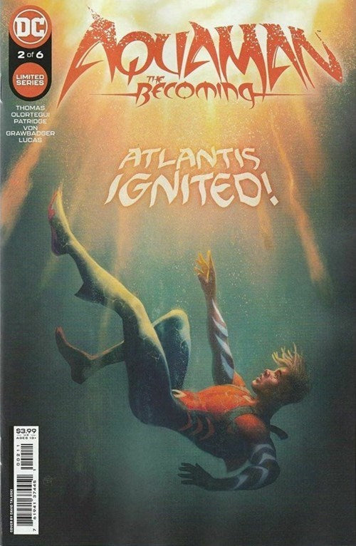 Aquaman the Becoming (2021 Series) #1-3, 5, 6 Bundle