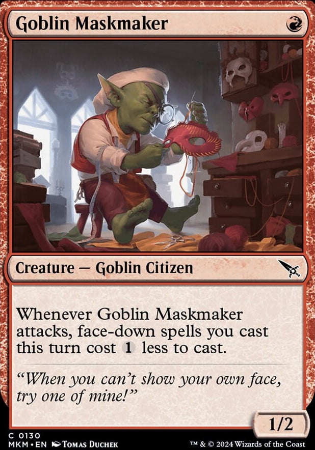 Goblin Maskmaker [#0130] (MKM-C-FOIL)