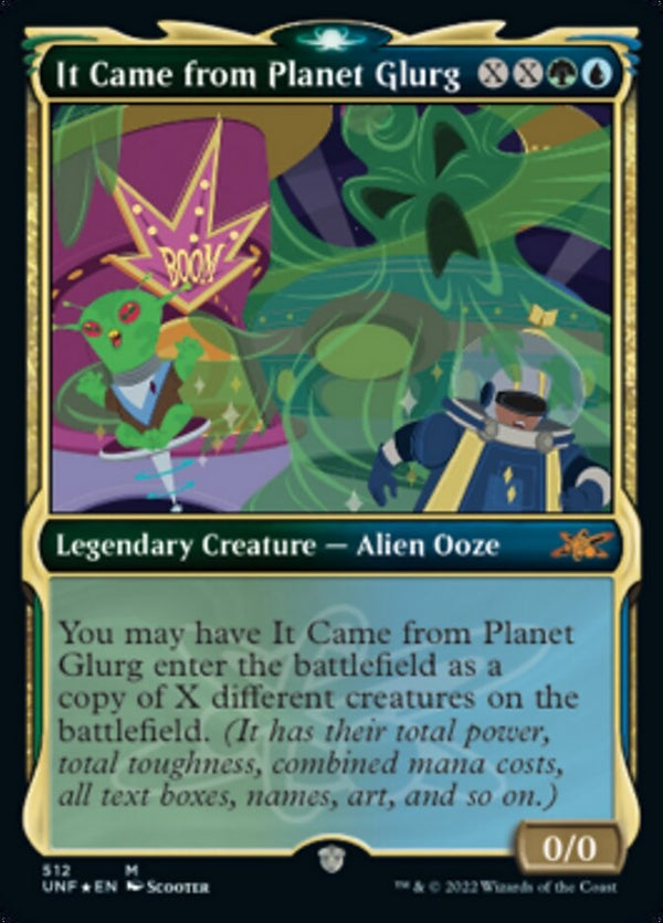 It Came from Planet Glurg [#512 Galaxy Foil / Showcase] (UNF-M)