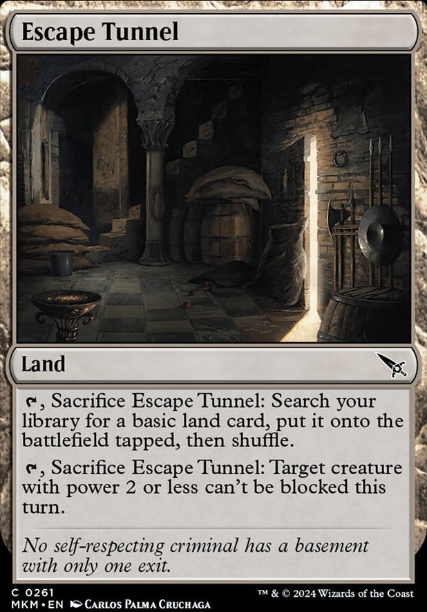 Escape Tunnel [#0261] (MKM-C-FOIL)