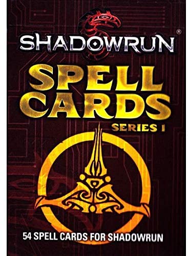 Shadowrun RPG (5th Ed): Spell Cards - Series 1