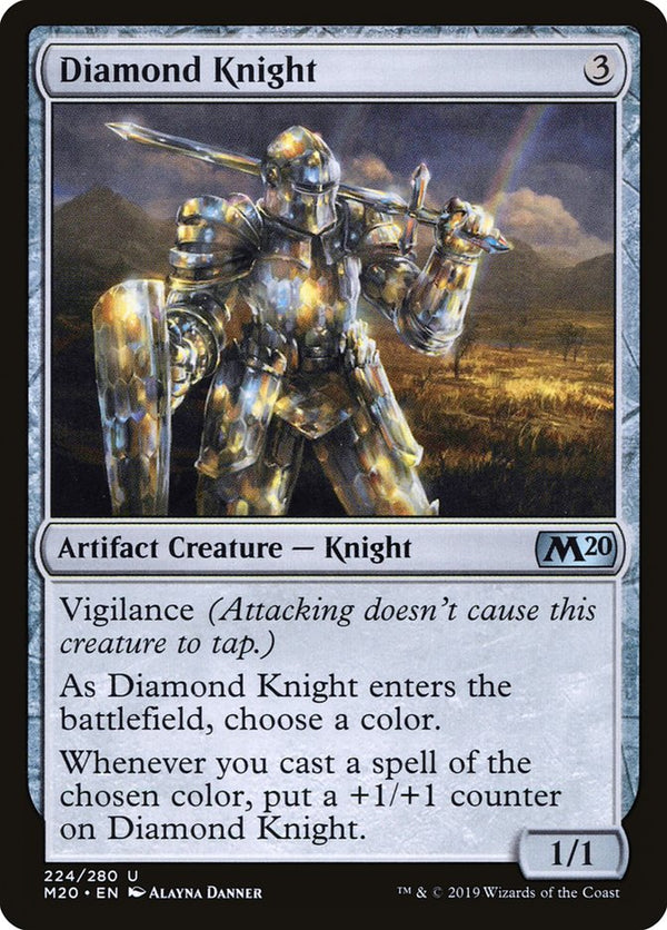 Diamond Knight (M20-U-FOIL)