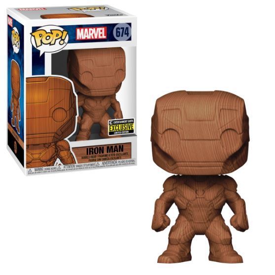 POP Figure: Marvel #0674 - Iron Man (EE)
