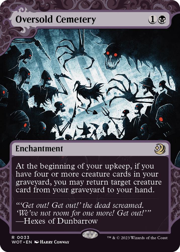 Oversold Cemetery [#0033] (WOT-R-FOIL)