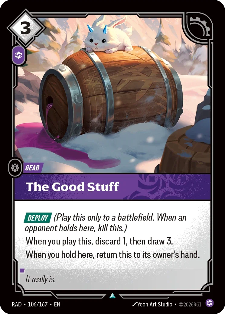 The Good Stuff - 106/167 (RAD) Uncommon