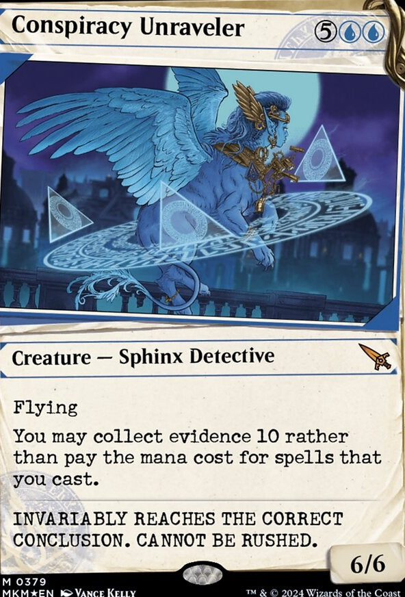 Conspiracy Unraveler [#0379 Invisible Ink Showcase] (MKM-M-FOIL)