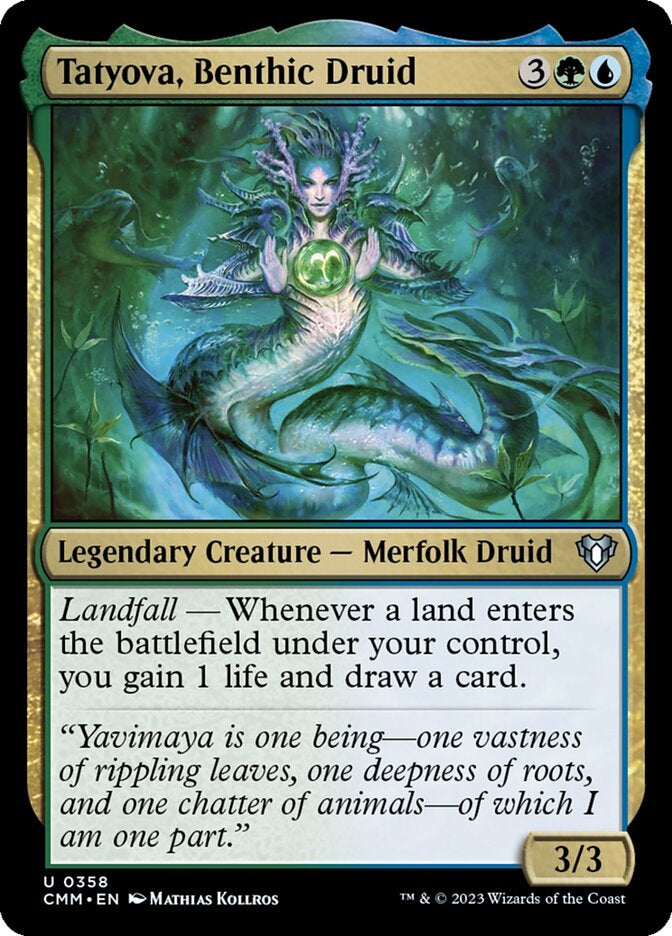 Tatyova, Benthic Druid [#0358] (CMM-U)