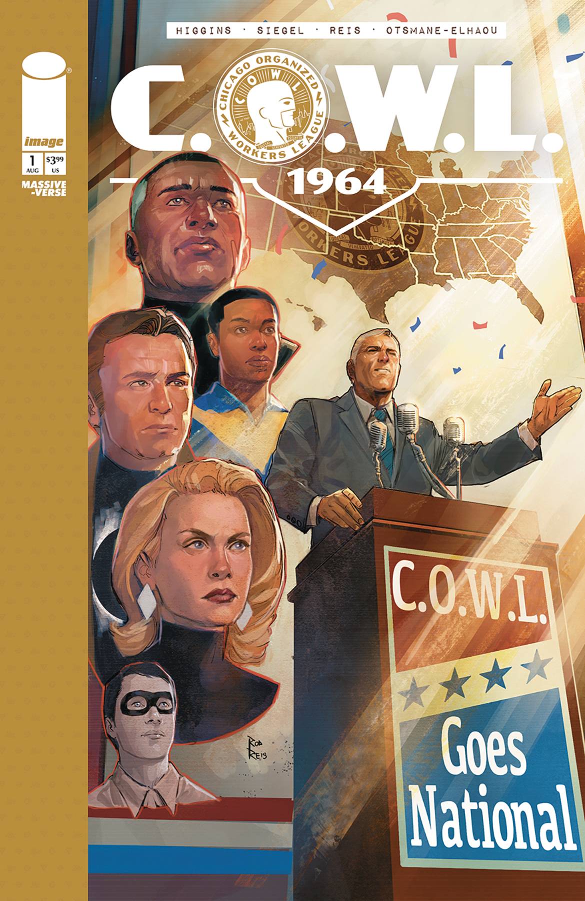 COWL 1964 #1 (OF 3) CVR A ROD REIS