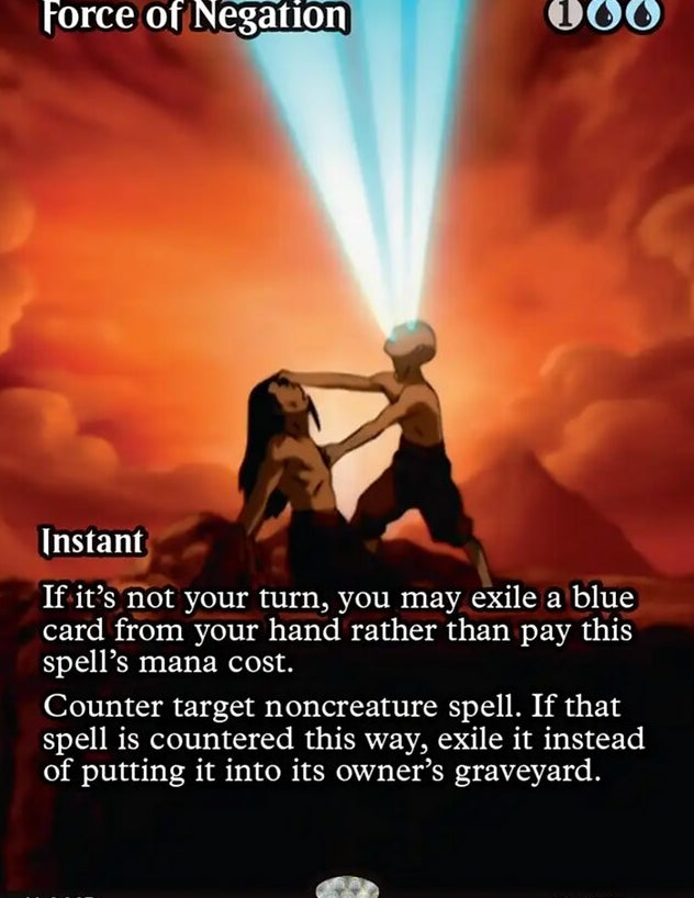 Force of Negation [ #0013 Borderless ] (TLE-M)
