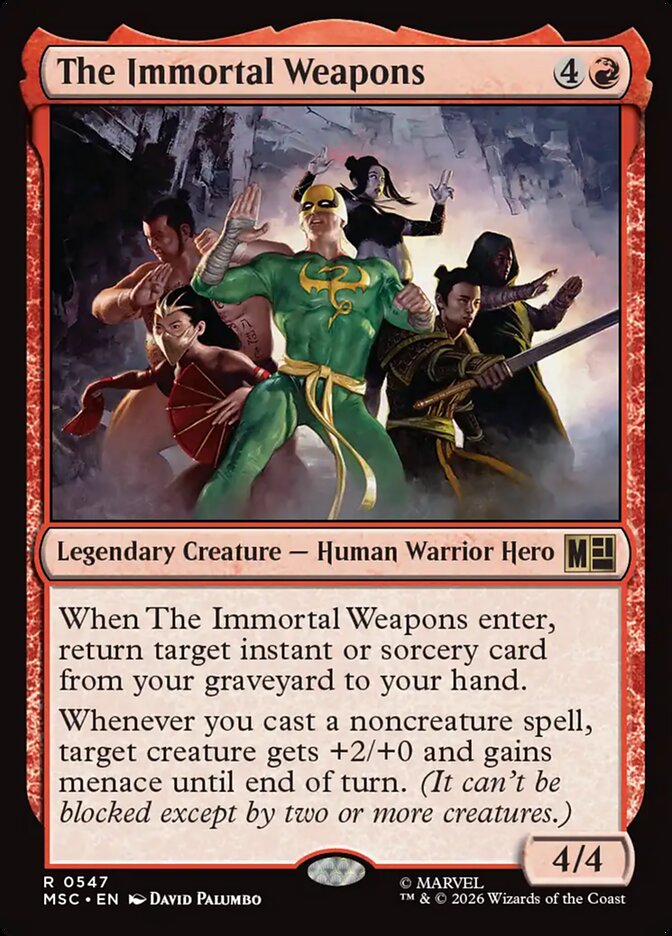 The Immortal Weapons [ #0547 ] (MSC-R)
