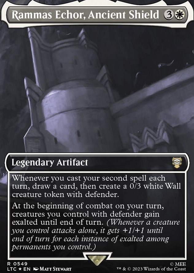 Rammas Echor, Ancient Shield [#0549 Holiday Collector Boosters] (LTC-R)