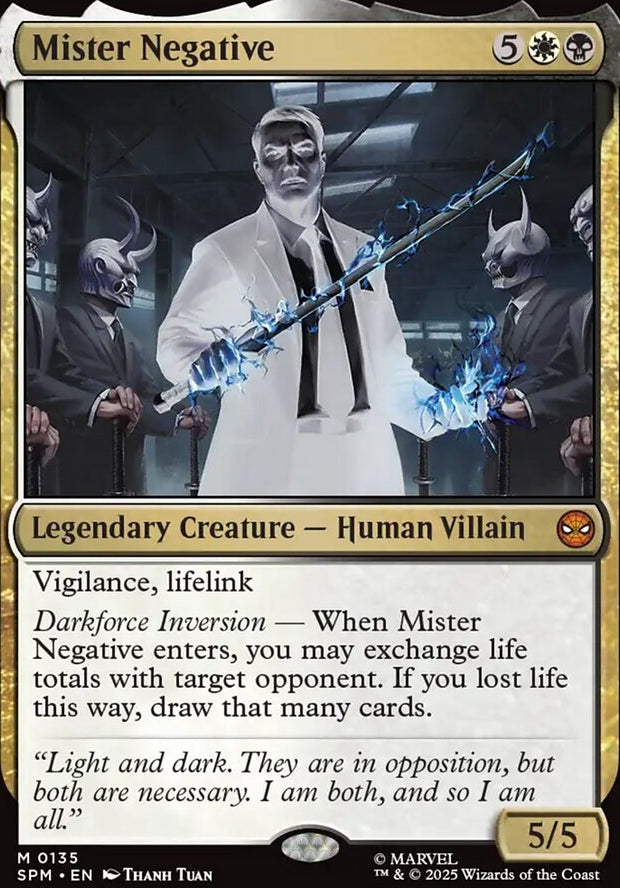 Mister Negative [ #0135 ] (SPM-M)