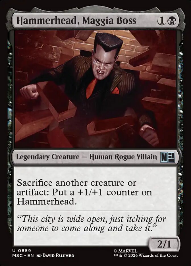 Hammerhead, Maggia Boss [ #0659 ] (MSC-U)