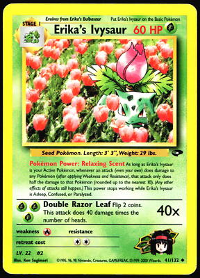 Erika's Ivysaur - 41/132 (G2) Uncommon - Near Mint Unlimited