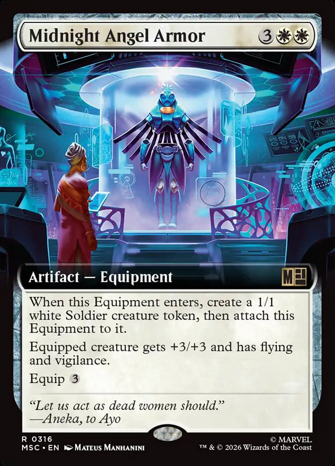 Midnight Angel Armor [ #0316 Extended Art ] (MSC-R)