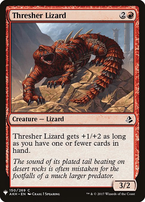 Thresher Lizard [Mystery Booster #1082] (AKH-C)