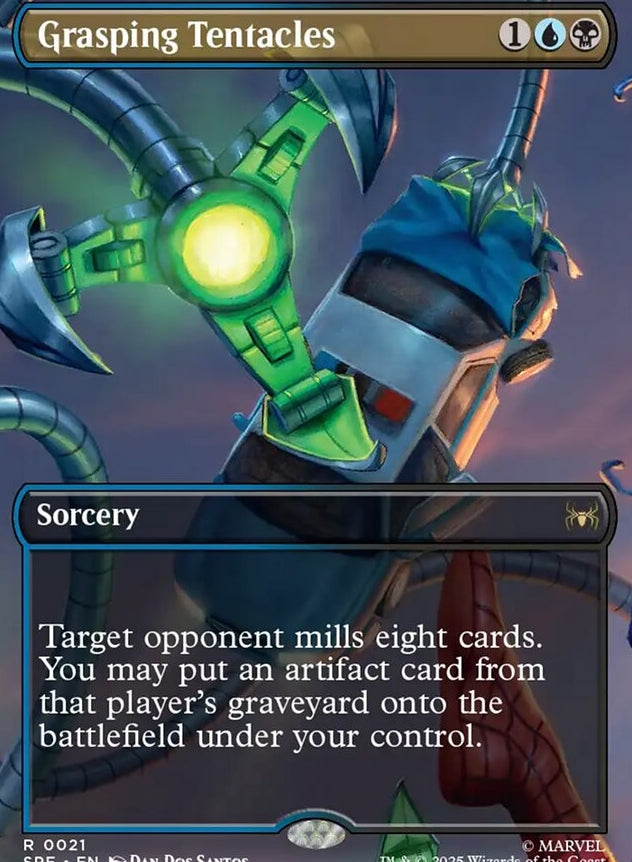 Grasping Tentacles [ #0021 Borderless ] (SPE-R)