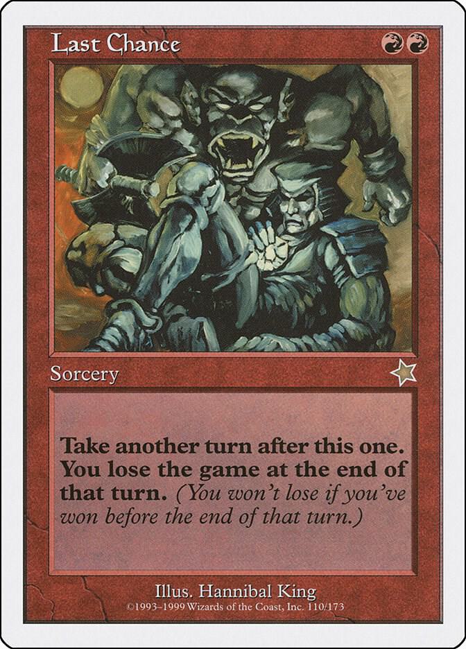 Last Chance (S99-R)