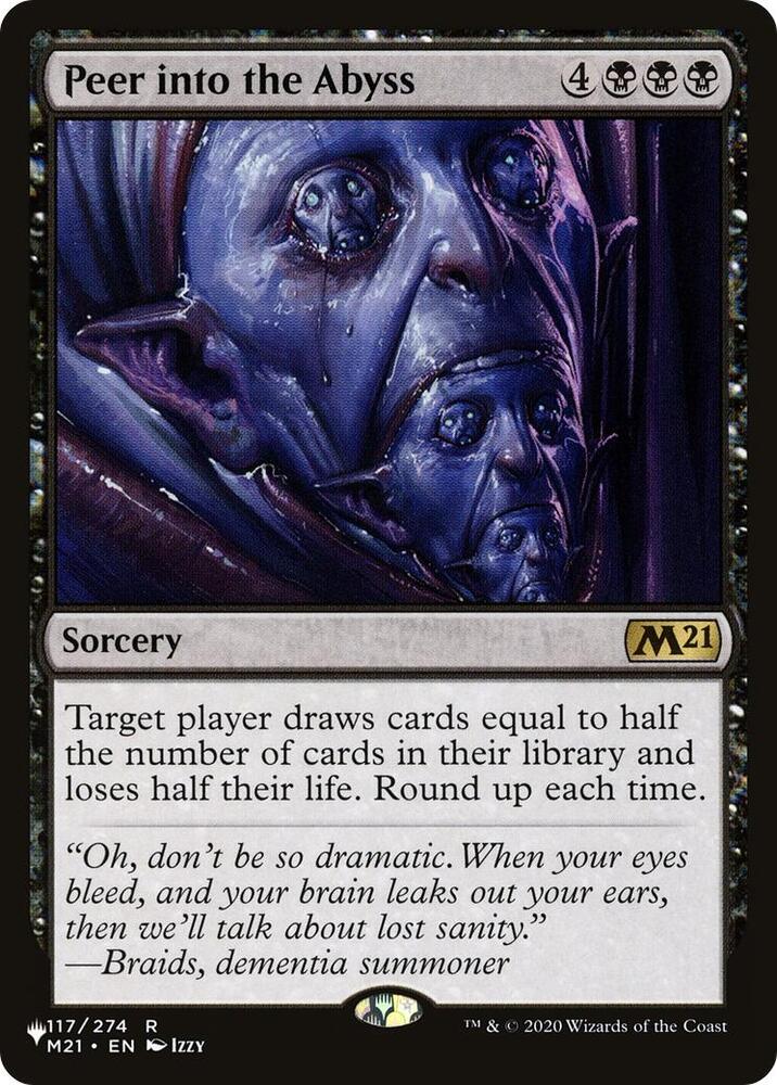 Peer into the Abyss (M21-R-List)