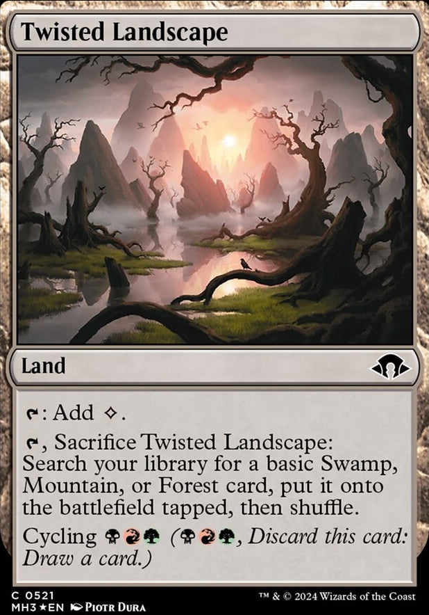 Twisted Landscape [#0521 Ripple Foil] (MH3-C)