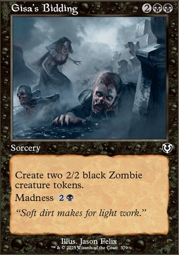 Gisa's Bidding [ #0379 Retro Frame ] (INR-C)