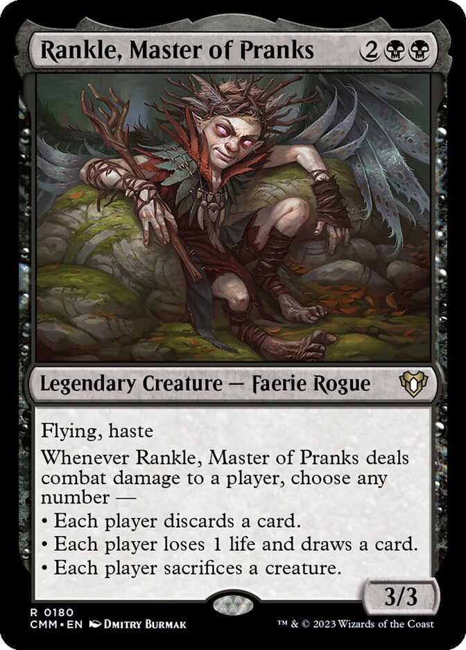 Rankle, Master of Pranks [#0180] (CMM-R-FOIL)