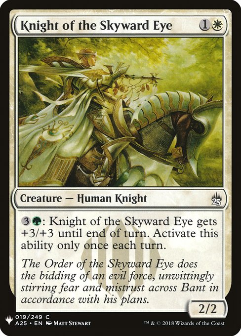 Knight of the Skyward Eye [Mystery Booster #0149] (A25-C)