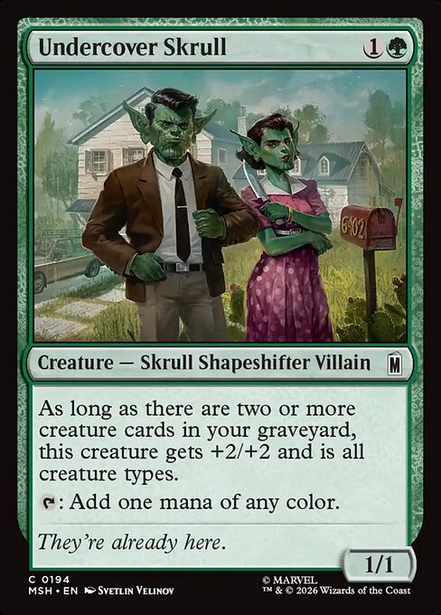 Undercover Skrull [ #0194 ] (MSH-C)