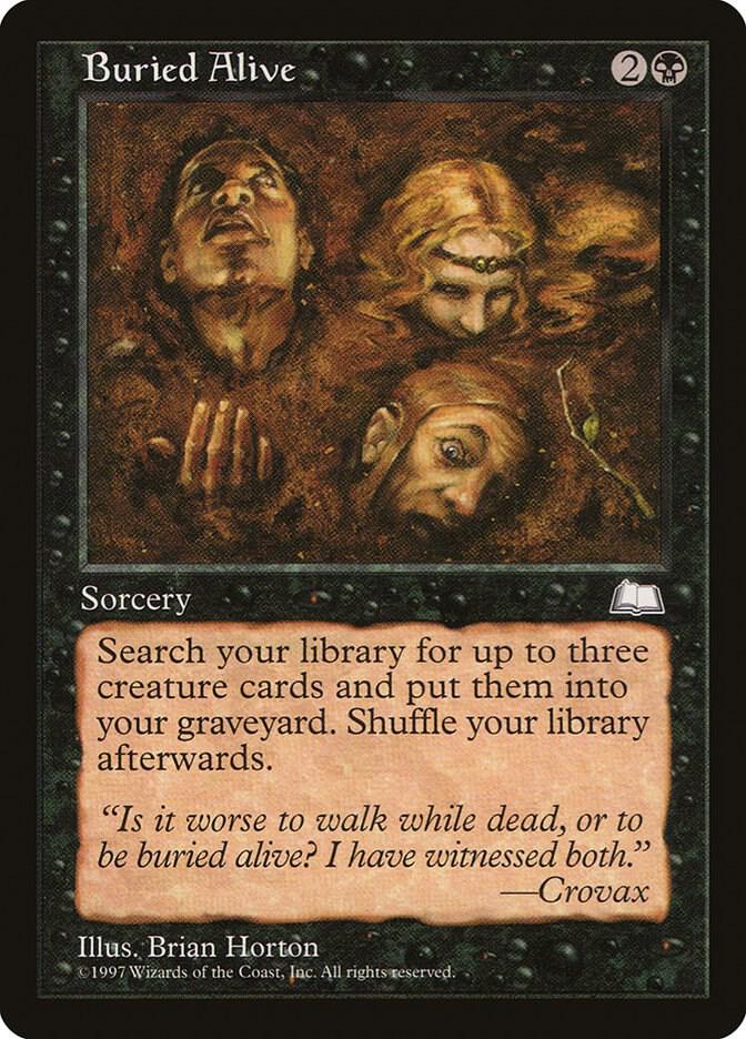 Buried Alive (WTH-U) Light Play