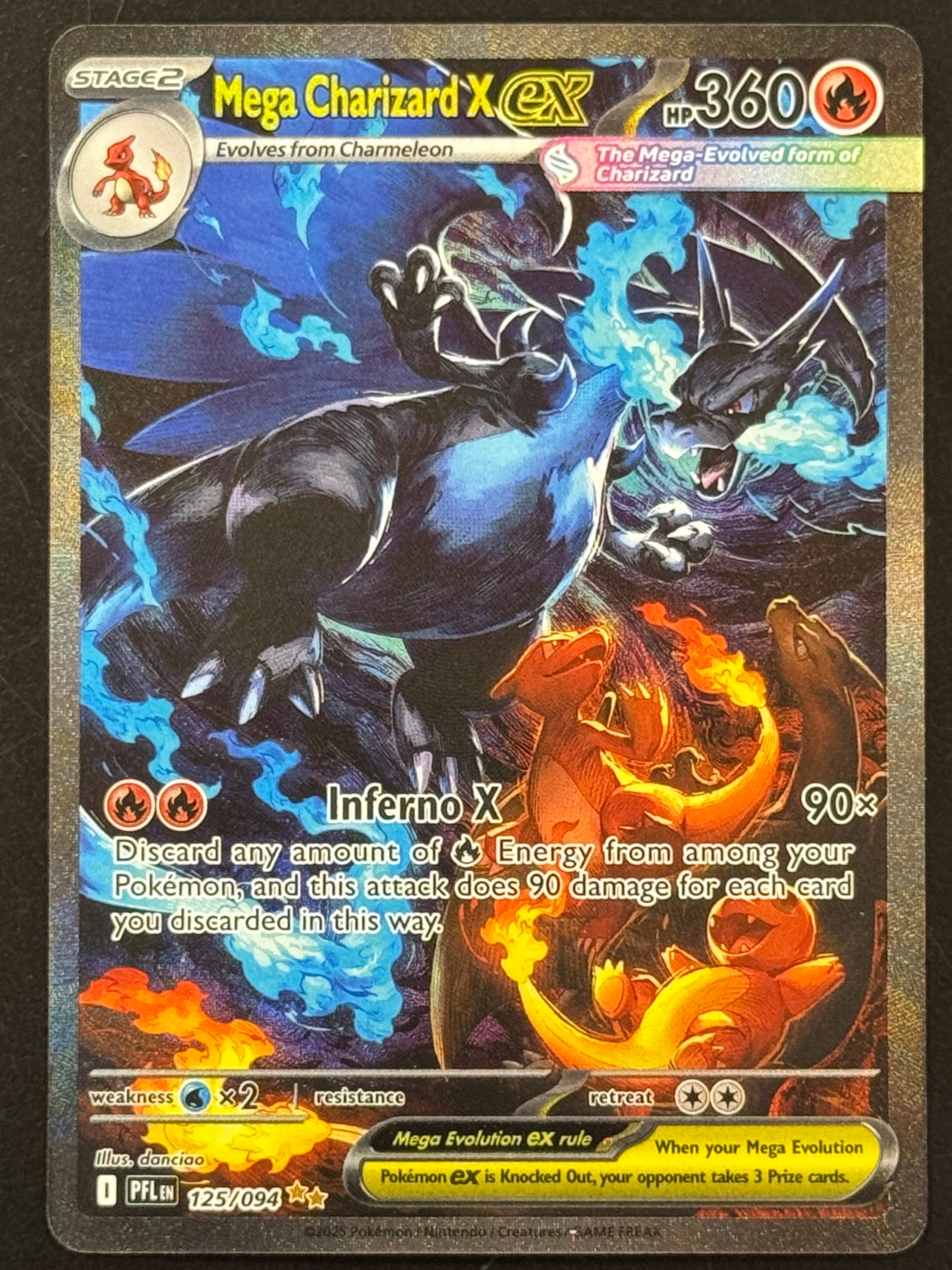 Mega Charizard X ex - 125/094 (PFL) Special Illustration Rare