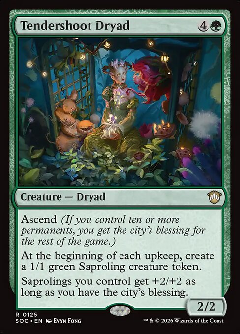 Tendershoot Dryad [ #0125 ] (SOC-R)