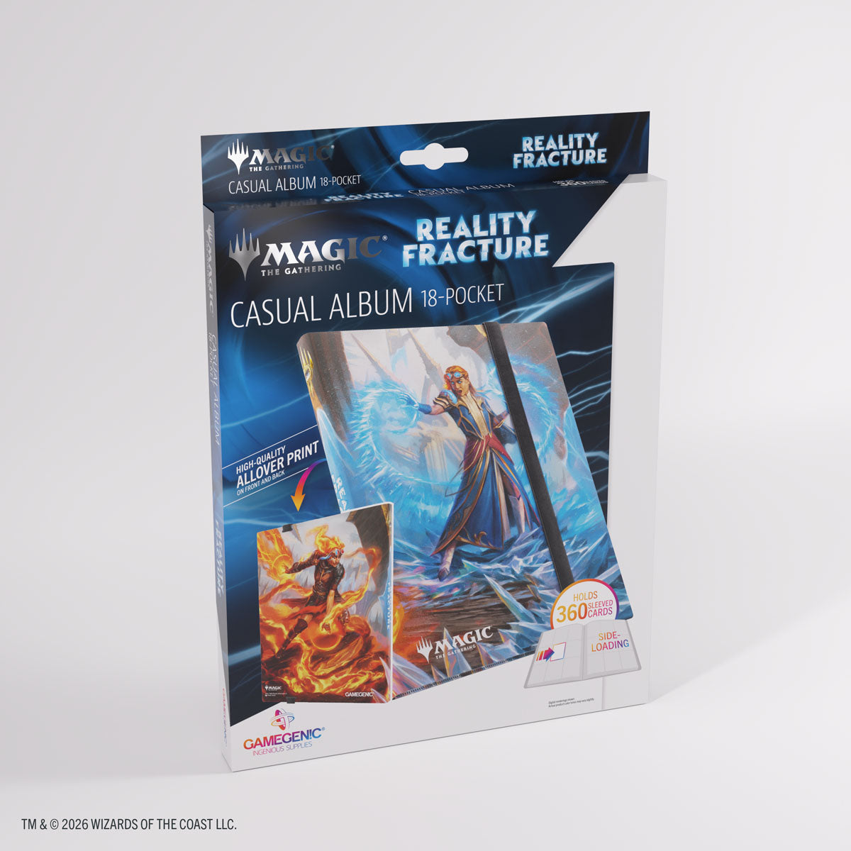 GameGenic: Casual Album 18-Pocket - MTG: Reality Fracture - Chandra, Chill of Compliance