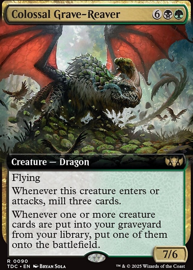 Colossal Grave-Reaver [ #0090 Extended Art ] (TDC-R)