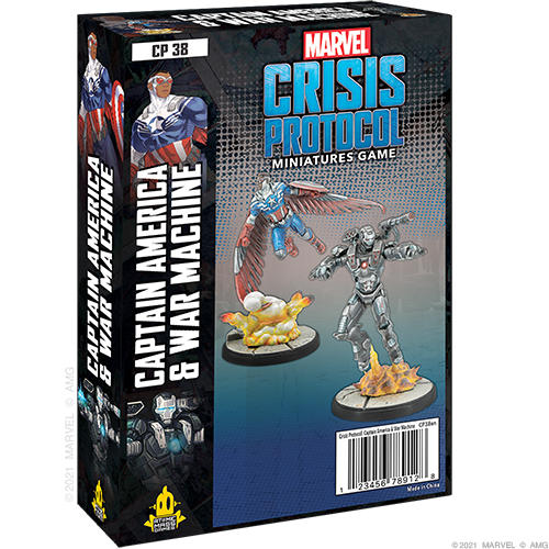 Marvel: Crisis Protocol (CP38) - Character Pack: Captain America & War Machine