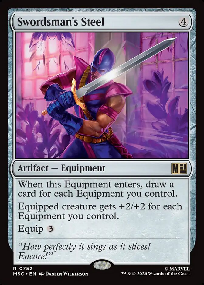 Swordsman's Steel [ #0752 ] (MSC-R)