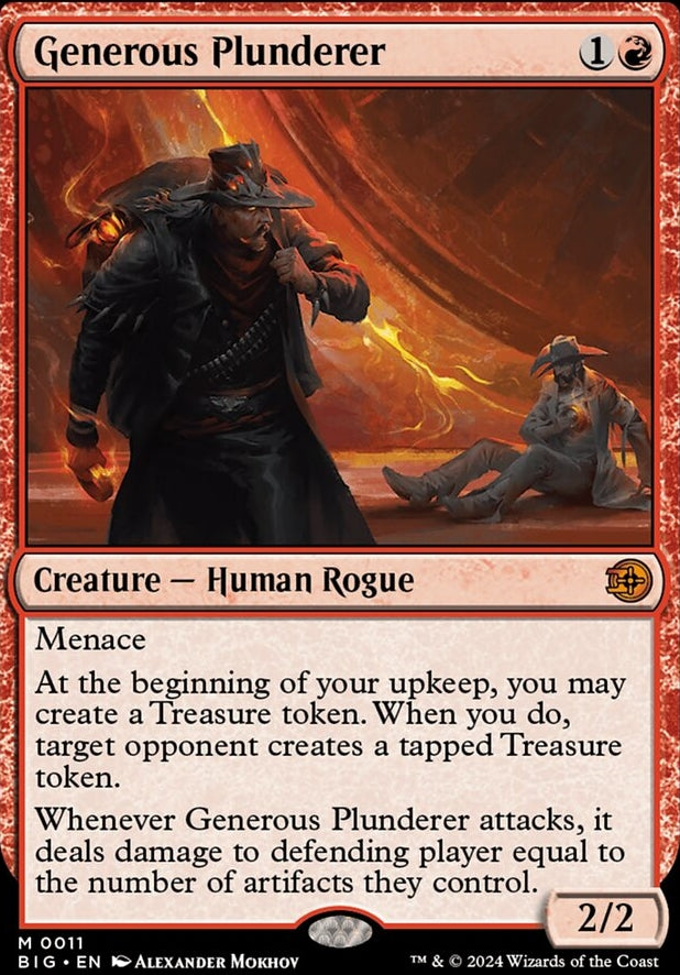Generous Plunderer [#0011] (BIG-M-FOIL)