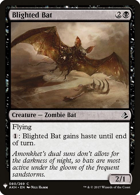 Blighted Bat [Mystery Booster #0578] (AKH-C)