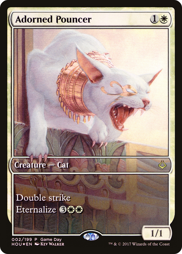 Adorned Pouncer (HOU-P-GDP)