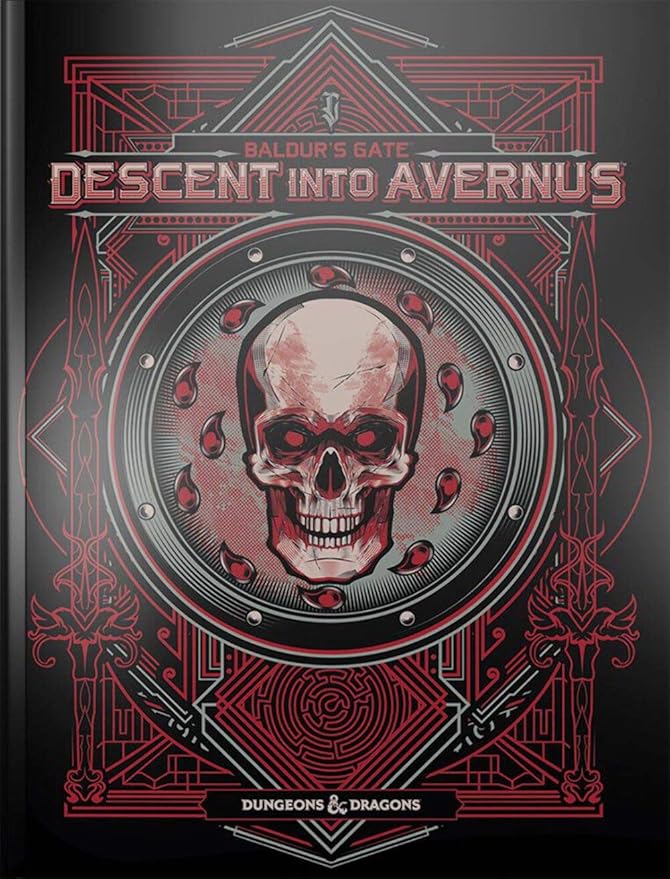 D&D 5E: Adventure 12 - Baldur's Gate: Descent into Avernus - for levels 1 - 13 (Hobby Cover) (USED)