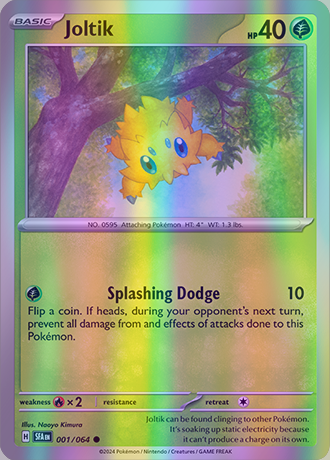 Joltik - 001/064 (SFA) Common - Near Mint Reverse Holofoil