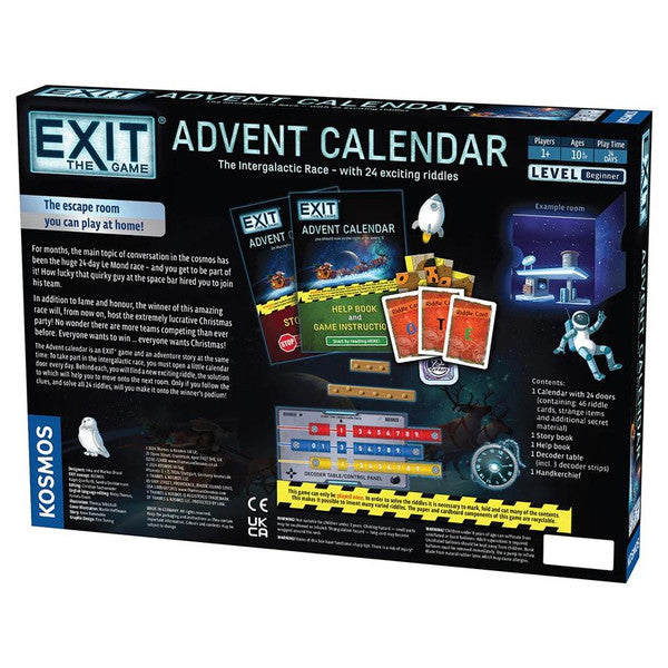 Exit The Game: Advent Calendar - The Intergalactic Race (2025)