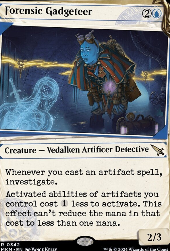 Forensic Gadgeteer [#0342 Dossier Showcase] (MKM-R-FOIL)