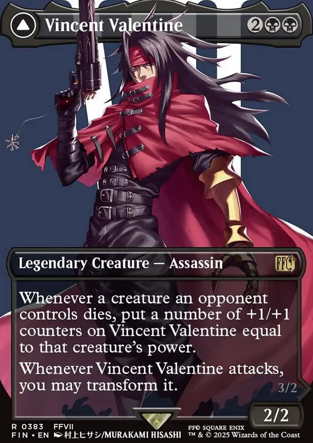 Vincent Valentine // Galian Beast [ #0383 Borderless Alternate Art ] (FIN-R)