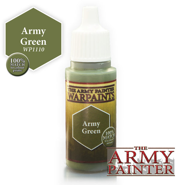 The Army Painter: Warpaints - Army Green (18ml/0.6oz)