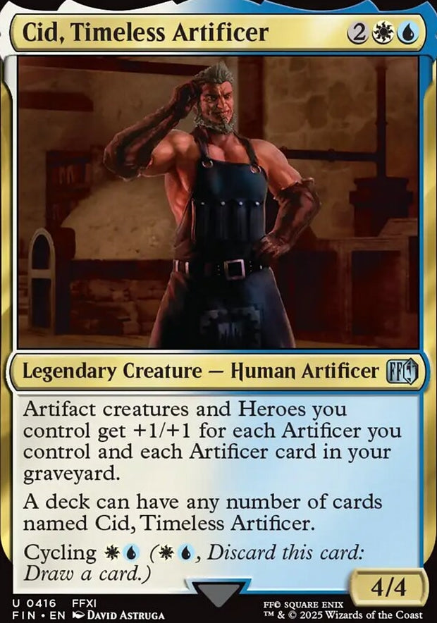 Cid, Timeless Artificer [ #0416 Alternate Art Cids ] (FIN-U)