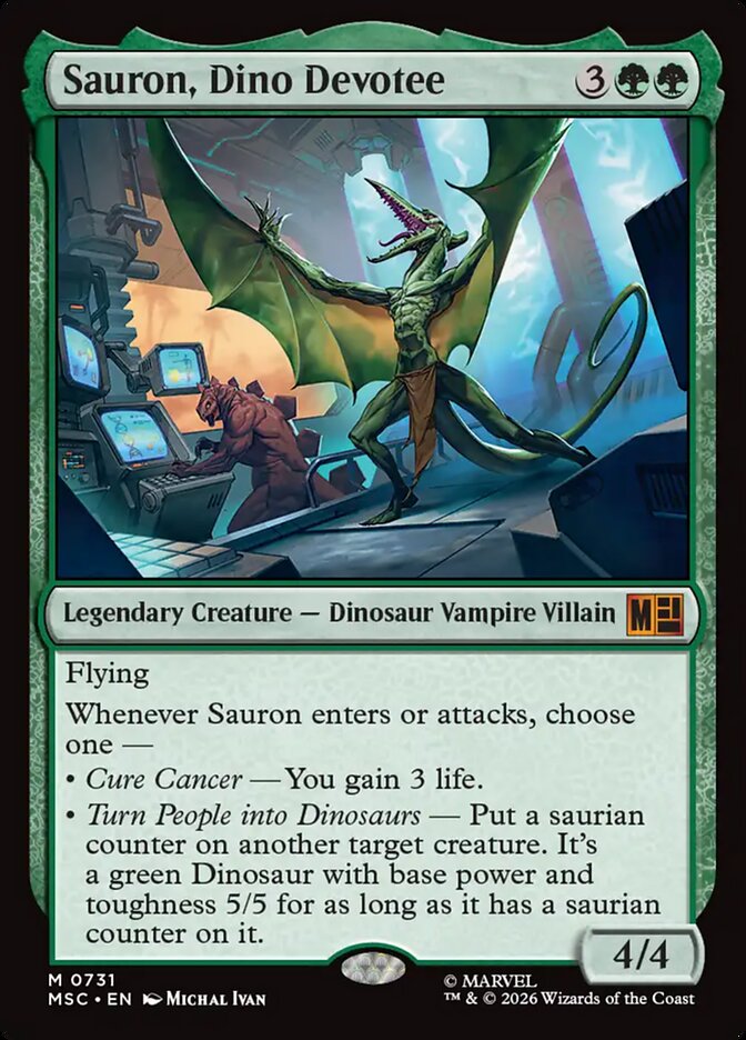 Sauron, Dino Devoteee [ #0731 ] (MSC-M)