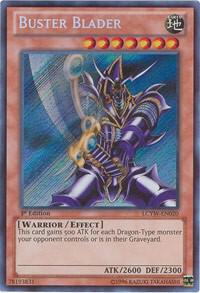 Buster Blader (BP01-EN117) Secret Rare - Light Played 1st Edition