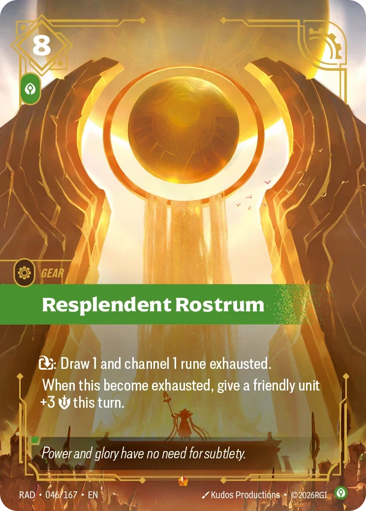 Resplendent Rostrum - 046/167 (RAD) Epic